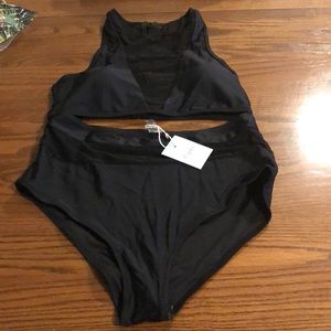 NWT cupshe high waisted bikini